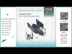 0445116 সিরিজের ডেমোর জন্য F00GX17005 পাইজো কন্ট্রোল বোশ ইনজেক্টর ভালভ দেখুন