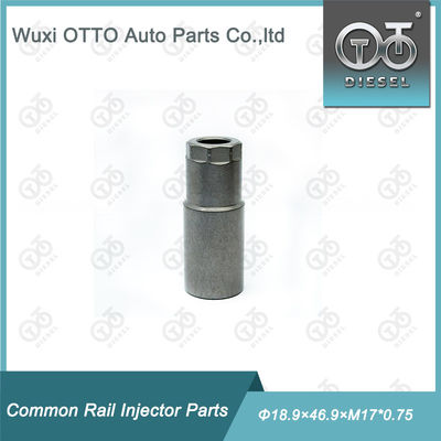 হাই স্পিড স্টীল ডিজেল জ্বালানী ইনজেক্টর নল ক্যাপ বাদাম আকার Φ18.9×46.9×M17*0.75 পেপার বক্স প্যাকেজিং প্লাস্টিকের ব্যাগ সঙ্গে Piezo ইনজেক্টর জন্য