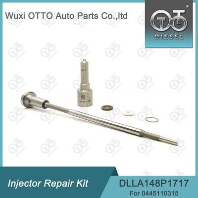 বশ ইনজেক্টর মেরামত কিট ইনজেক্টর 0445110315 Nozzle DLLA148P1717