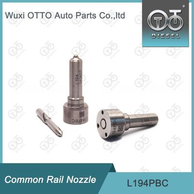 হাই স্পিড স্টিল ডেলফি কমন রেল নজল L194PBC, BEBE4D24003 এর জন্য, সিলভার ফিনিশ সহ