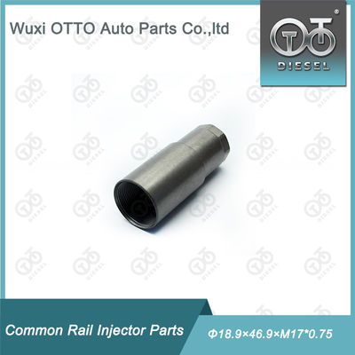 হাই স্পিড স্টীল ডিজেল জ্বালানী ইনজেক্টর নল ক্যাপ বাদাম আকার Φ18.9×46.9×M17*0.75 পেপার বক্স প্যাকেজিং প্লাস্টিকের ব্যাগ সঙ্গে Piezo ইনজেক্টর জন্য