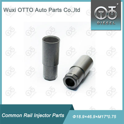 হাই স্পিড স্টীল ডিজেল জ্বালানী ইনজেক্টর নল ক্যাপ বাদাম আকার Φ18.9×46.9×M17*0.75 পেপার বক্স প্যাকেজিং প্লাস্টিকের ব্যাগ সঙ্গে Piezo ইনজেক্টর জন্য