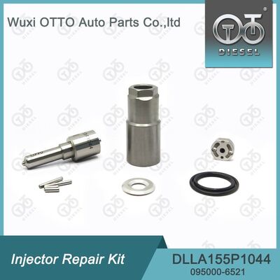 DLLA155P1044 Nozzle সঙ্গে Denso ইনজেক্টর মেরামত কিট 095000-652#/951# উচ্চ গতির ইস্পাত ইনজেক্টর জন্য