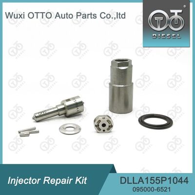 DLLA155P1044 Nozzle সঙ্গে Denso ইনজেক্টর মেরামত কিট 095000-652#/951# উচ্চ গতির ইস্পাত ইনজেক্টর জন্য