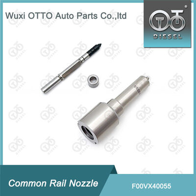 F00VX40055 ডিজেল ইনজেক্টরের জন্য পাইজো নজল 0445117017/001/0986435411 ইঞ্জিনের জন্য স্যুট বিএমডব্লিউ 13 53 7 800 600