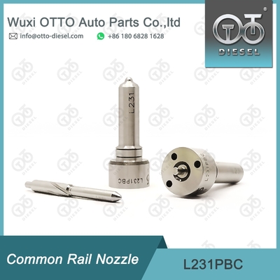 L231pbc কমন রেল অগ্রভাগ ইনজেক্টর Bebe4c06001 উচ্চ গতির জন্য