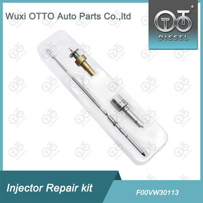 কমন রেল ইনজেক্টর মেরামত কিট F00VW30113 ইনজেক্টর 0445110583 / 584 / 338002F610 এর জন্য ভালভ ক্যাপ T614 অন্তর্ভুক্ত করুন