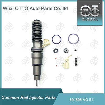 সাধারণ রেল জ্বালানী ইনজেক্টর মেরামত কিট 891806-Vo E1 এর জন্য E1 প্লাগ সহ ইনজেক্টর